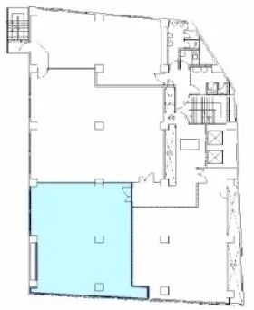 塚本千葉第3ビルの基準階図面