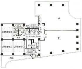 オーパスビルの基準階図面