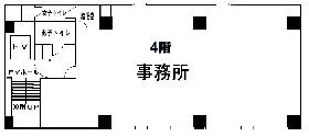 房州ビルの基準階図面