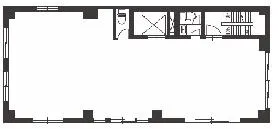 人形町103ビルの基準階図面