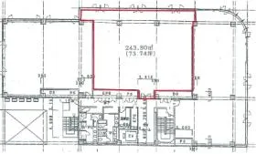 サンフラワービレッジビルの基準階図面
