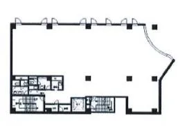 渋谷董友ビルVの基準階図面