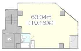 クサマビルの基準階図面