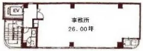 OYAビルの基準階図面