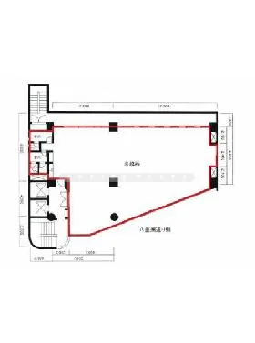 ナカリンオートビルの基準階図面
