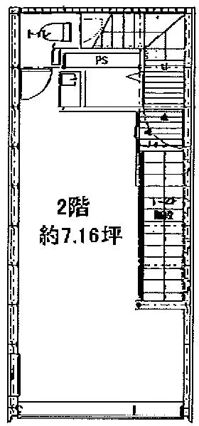 show25ビルの基準階図面