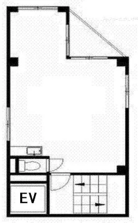 虎ノ門ファーストビルの基準階図面
