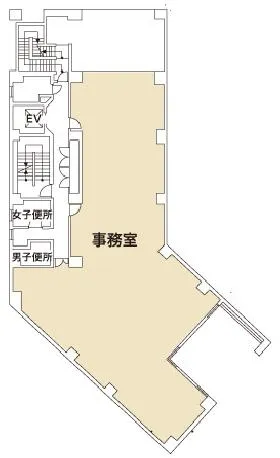 雅光園ビルの基準階図面