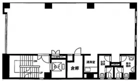 ソテイラビルの基準階図面