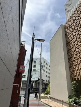 上智大学四谷キャンパス新棟計画ビルの外観