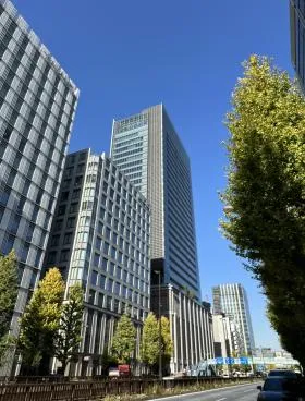 オンワードパークビルの外観