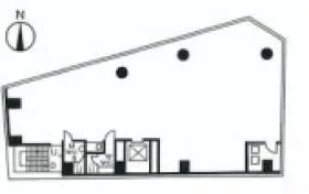 第2堀内ビルの基準階図面