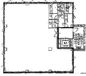ノハラアネックス5ビルの基準階図面