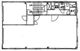 CRANEビルの基準階図面