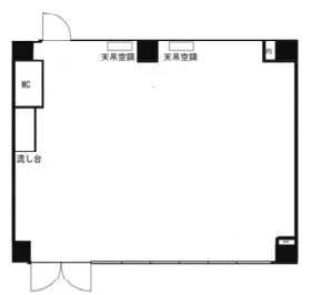 日比谷神社ビルの基準階図面