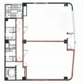 第5彰栄ビルの基準階図面