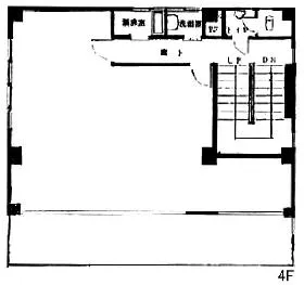 土井ビルの基準階図面