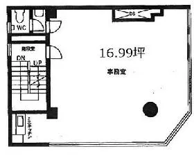 琴平アネックスの基準階図面
