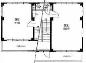 中櫻ビルの基準階図面