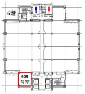 スターツ幕張ビルの基準階図面