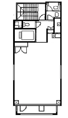 ACN虎ノ門ビルPLACEビルの基準階図面