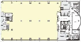 八丁堀センタービルの基準階図面