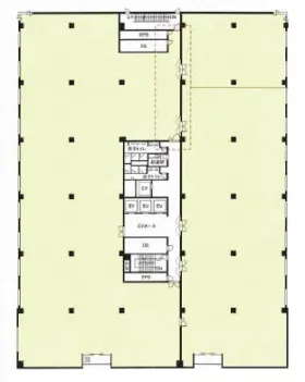 ウノサワ東急ビルの基準階図面