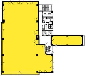 秋葉原HFビルの基準階図面