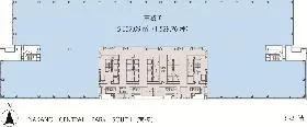中野セントラルパークサウスビルの基準階図面