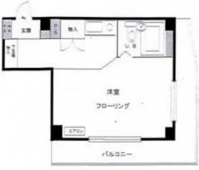 セイコーガーデン朝霞の基準階図面