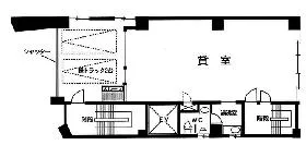 虎ノ門星野ビルの基準階図面