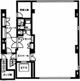 今里ビルの基準階図面
