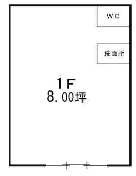 福内ビルの基準階図面