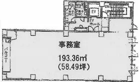 グリーンビルの基準階図面