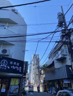 貸店舗ビルの外観