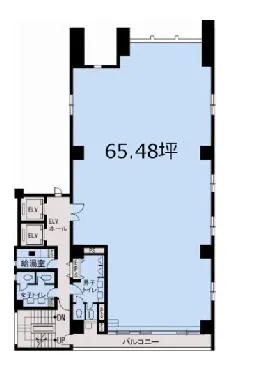 高木ビルの基準階図面