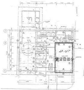 朝日生命江東ビルの基準階図面