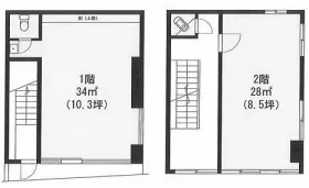 オゼキビルの基準階図面