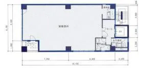 KAMONビルの基準階図面