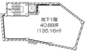 リエート所沢の基準階図面