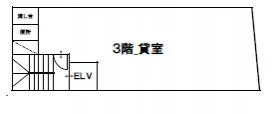 イーストンビルの基準階図面