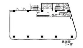 HORIZON.1の基準階図面