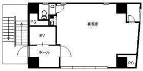岩井ビルの基準階図面
