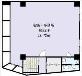 誠ビルの基準階図面