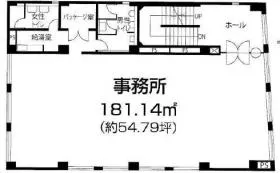 BS草加ビルの基準階図面