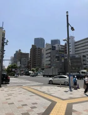 勝どきサンスクェアビルの外観