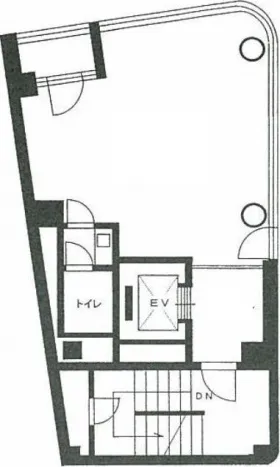 HOUWAビルの基準階図面