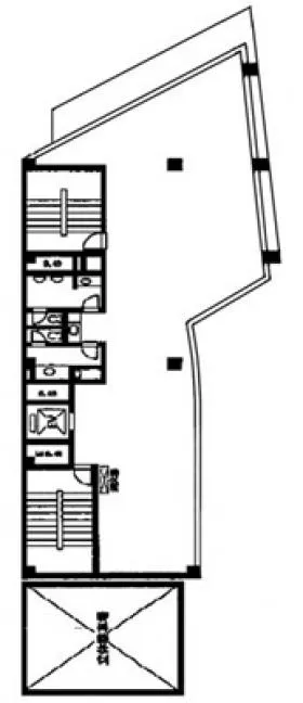 TOPS大宮ビルの基準階図面