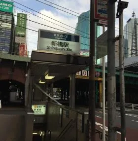 りそな新橋ビルの外観
