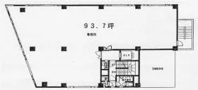 沢田ビルの基準階図面
